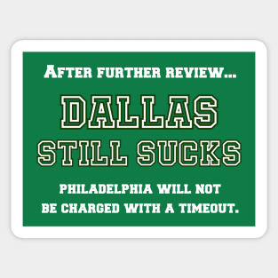 Dallas Sucks Sticker